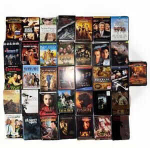 Huge DVD Movie Lot 36 Titles Rocky Scarface King Kong Oceans Mixed Genres Bulk